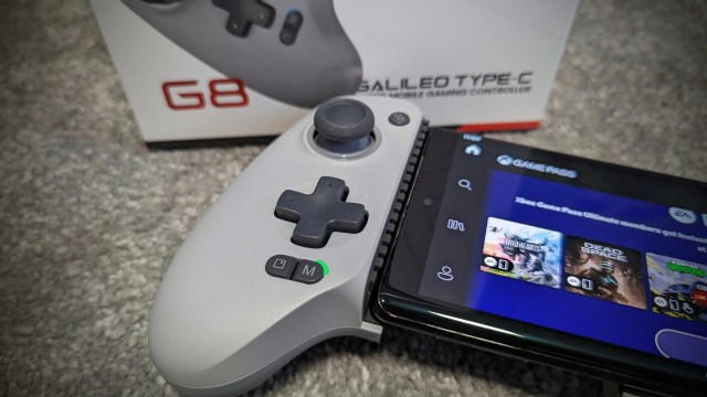 GameSir G8 Galileo Controller review close up